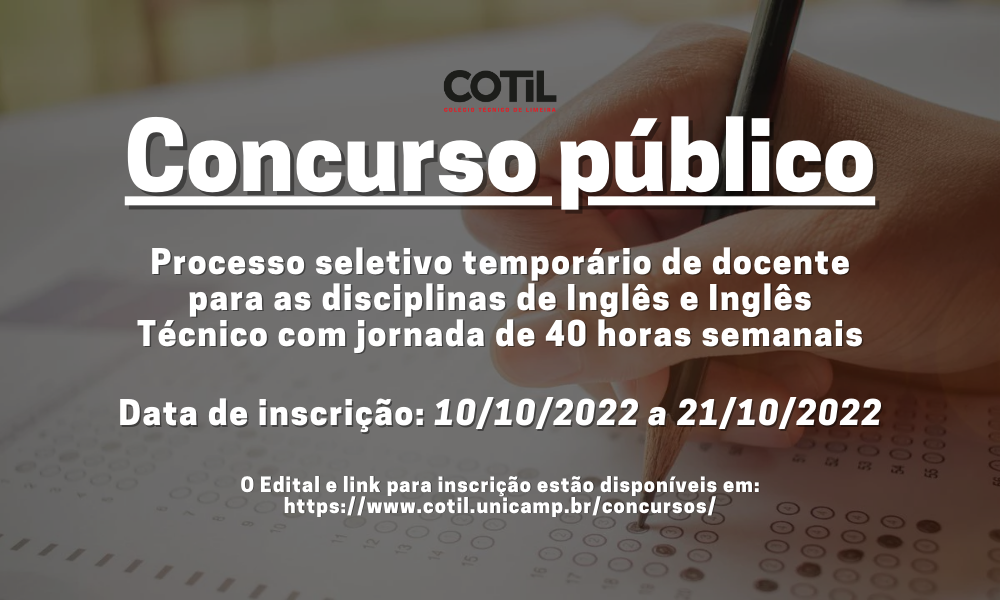 INGLÊS TÉCNICO
