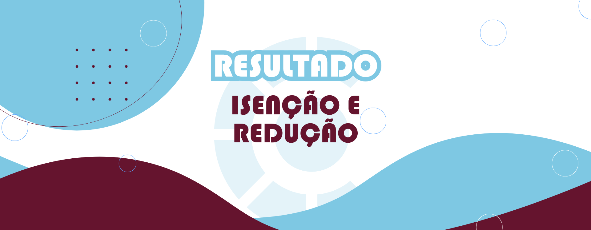 Banner Redução Isenção